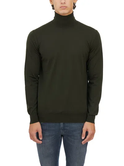 Paolo Pecora Maglia Lupetto In Lana In Black