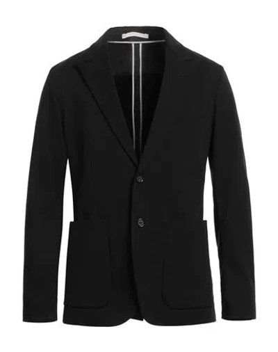 Paolo Pecora Man Blazer Black Size 34 Viscose, Polyamide, Elastane