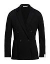 Paolo Pecora Man Blazer Black Size 36 Viscose, Polyamide, Elastane