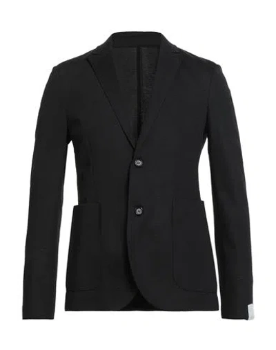 Paolo Pecora Man Blazer Black Size 38 Polyamide, Wool