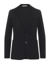 Paolo Pecora Man Blazer Black Size 40 Viscose, Polyacrylic, Elastane In Black