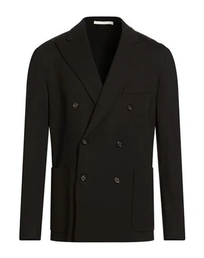 Paolo Pecora Man Blazer Black Size 40 Viscose, Polyamide, Elastane