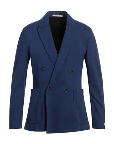 Paolo Pecora Man Blazer Blue Size 40 Viscose, Polyamide, Elastane