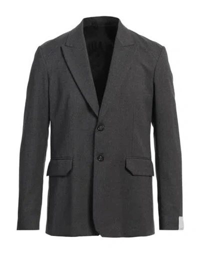 Paolo Pecora Man Blazer Grey Size 38 Polyester, Viscose, Elastane