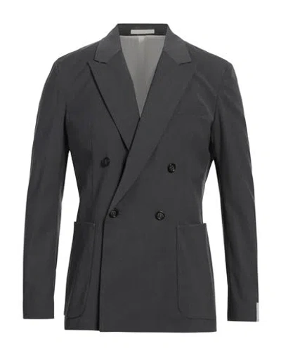 Paolo Pecora Man Blazer Grey Size 38 Polyester, Wool, Elastane