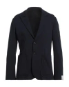 Paolo Pecora Man Blazer Midnight Blue Size 44 Viscose, Polyamide, Elastane