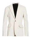 Paolo Pecora Man Blazer Off White Size 42 Cotton, Polyester, Elastane