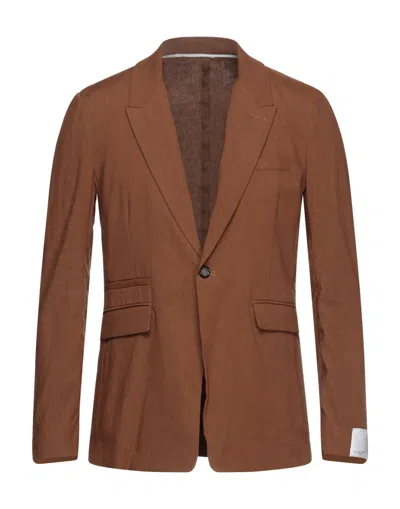 Paolo Pecora Suit Jackets In Brown