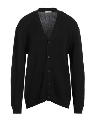 Paolo Pecora Man Cardigan Black Size Xxl Acrylic, Wool
