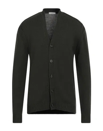 Paolo Pecora Man Cardigan Military Green Size Xxl Acrylic, Wool