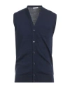 Paolo Pecora Man Cardigan Navy Size M Wool