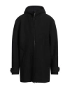 Paolo Pecora Man Coat Black Size 44 Virgin Wool