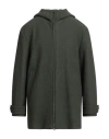 Paolo Pecora Man Coat Military Green Size 40 Virgin Wool
