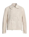 Paolo Pecora Man Jacket Beige Size 38 Polyamide