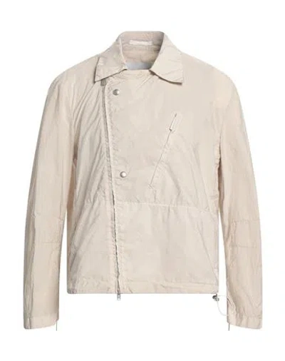 Paolo Pecora Man Jacket Beige Size 38 Polyamide