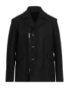 Paolo Pecora Man Jacket Black Size 40 Wool, Polyester, Polyamide, Acrylic In Black