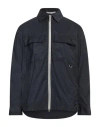 Paolo Pecora Man Jacket Midnight Blue Size 36 Polyamide