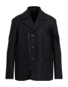 Paolo Pecora Man Jacket Midnight Blue Size 42 Wool, Polyester, Polyamide, Acrylic