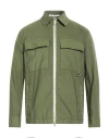 PAOLO PECORA PAOLO PECORA MAN JACKET MILITARY GREEN SIZE 40 POLYAMIDE