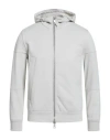 Paolo Pecora Man Jacket Off White Size 38 Cotton, Polyamide In Gray