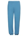 Paolo Pecora Man Pants Azure Size M Cotton In Blue