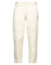 Paolo Pecora Man Pants Beige Size 36 Cotton In Neutral
