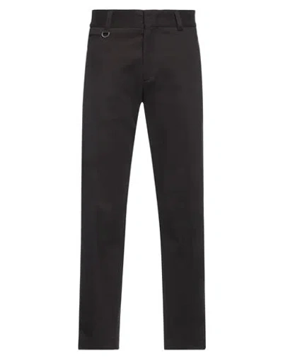 Paolo Pecora Man Pants Black Size 28 Cotton, Elastane
