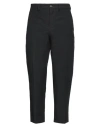 Paolo Pecora Man Pants Black Size 28 Cotton, Elastane In Black