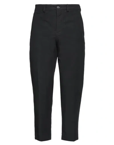 Paolo Pecora Man Pants Black Size 28 Cotton, Elastane