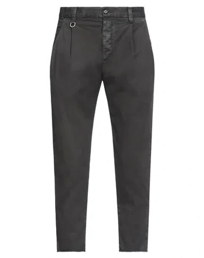 Paolo Pecora Man Pants Black Size 30 Cotton, Elastane