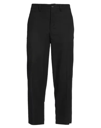 Paolo Pecora Man Pants Black Size 32 Cotton, Elastane