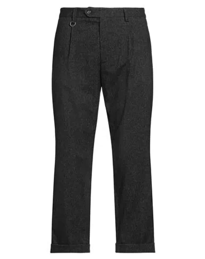 Paolo Pecora Man Pants Black Size 32 Cotton, Polyester, Viscose, Elastane