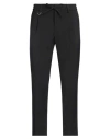 Paolo Pecora Man Pants Black Size 32 Polyester, Wool, Elastane