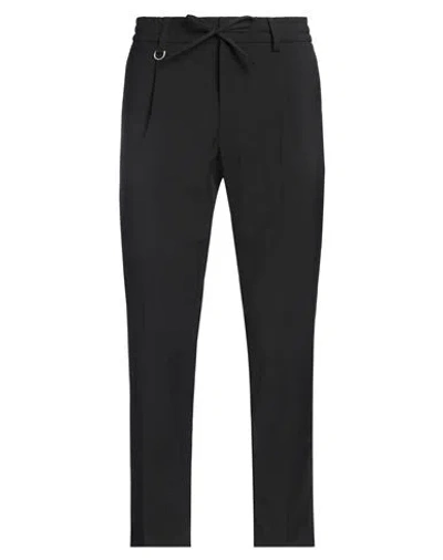 Paolo Pecora Man Pants Black Size 32 Polyester, Wool, Elastane