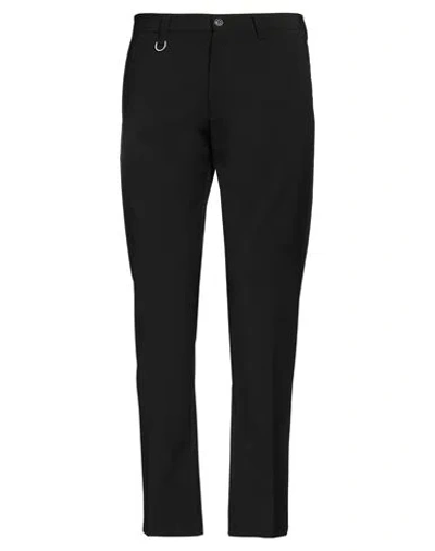 Paolo Pecora Man Pants Black Size 32 Polyester, Wool, Elastane