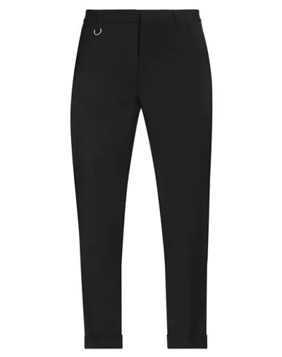 Paolo Pecora Man Pants Black Size 32 Polyester, Wool, Elastane