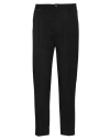 Paolo Pecora Man Pants Black Size 28 Polyester, Viscose, Elastane In Black