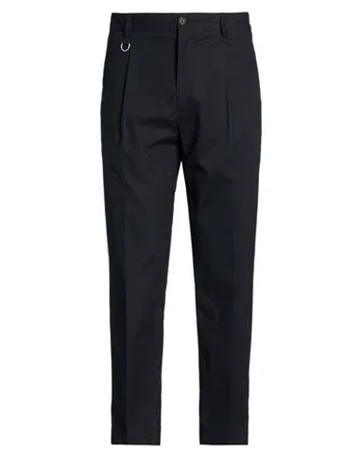 Paolo Pecora Man Pants Black Size 36 Cotton, Elastane