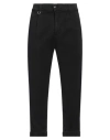 Paolo Pecora Man Pants Black Size 32 Cotton, Elastane