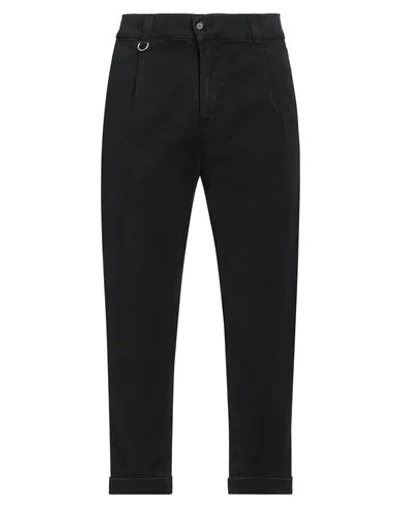 Paolo Pecora Man Pants Black Size 32 Cotton, Elastane