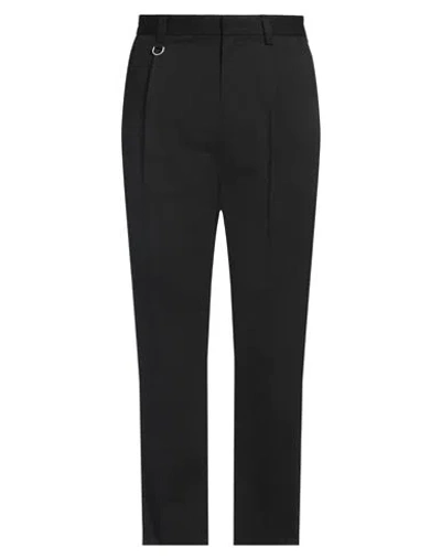 Paolo Pecora Man Pants Black Size 36 Lyocell, Cotton