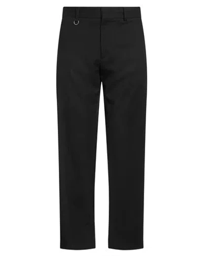 Paolo Pecora Man Pants Black Size 36 Polyester, Viscose, Elastane