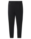 Paolo Pecora Man Pants Black Size 36 Viscose, Polyamide, Elastane