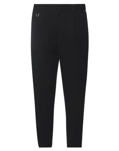 Paolo Pecora Man Pants Black Size 36 Viscose, Polyamide, Elastane