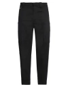 Paolo Pecora Man Pants Black Size 38 Cotton