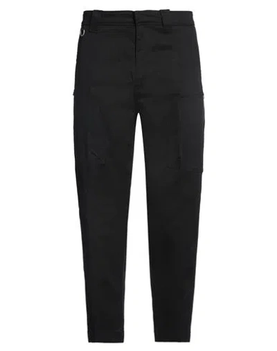 Paolo Pecora Man Pants Black Size 38 Cotton