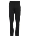 PAOLO PECORA PAOLO PECORA MAN PANTS BLACK SIZE 38 VISCOSE, POLYAMIDE, ELASTANE
