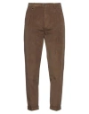 Paolo Pecora Man Pants Camel Size 38 Viscose, Wool, Polyamide, Elastane