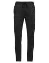 Paolo Pecora Man Pants Charcoal Size 36 Cotton, Viscose, Polyamide, Elastane