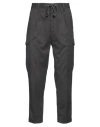 Paolo Pecora Man Pants Charcoal Size 38 Polyester, Viscose, Elastane
